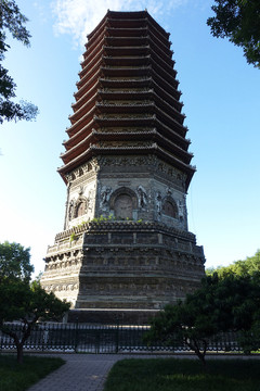 北京慈壽寺塔 永安萬壽塔