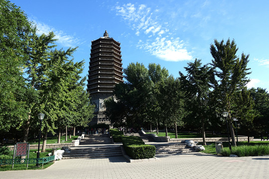 北京慈壽寺塔 永安萬壽塔