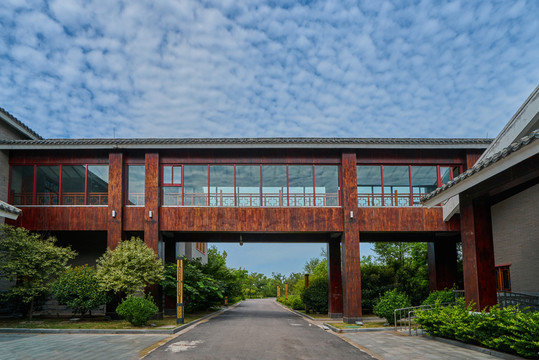 建筑連接廊橋
