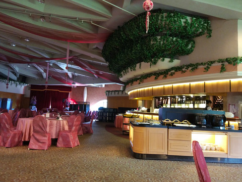 酒店賓館餐廳大廳