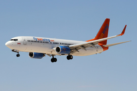 flysunwing 飛機(jī)降落