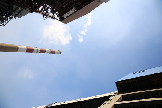 工廠煙囪 發(fā)電廠 廠房
