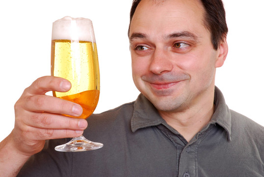 男人的啤酒