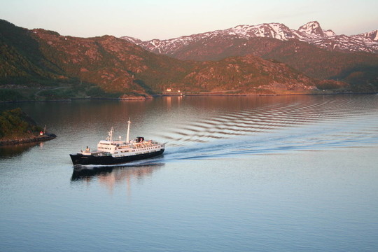 在raftsund Hurtigruten