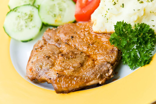 炒肉片腌制
