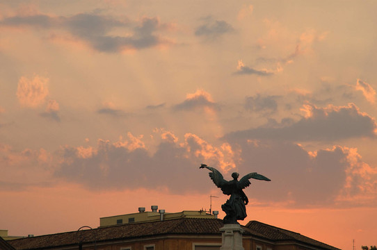 Ponte Vittorio Emanuelle II在羅馬