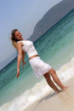 海上美女