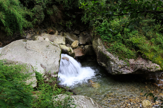大理蒼山 山間溪流