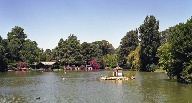 在馬賽的borely公園