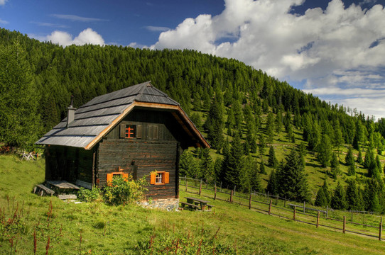 在諾克山高山小屋