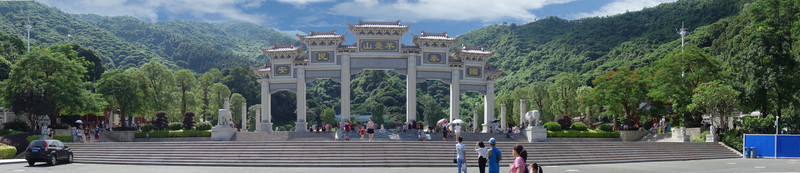 羊臺(tái)山山門全景大圖