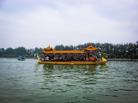 北京頤和園 湖 橋