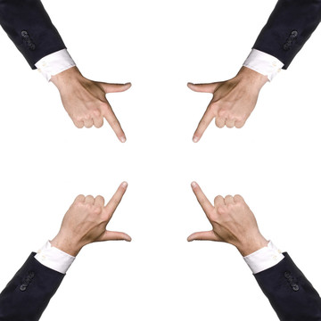 手