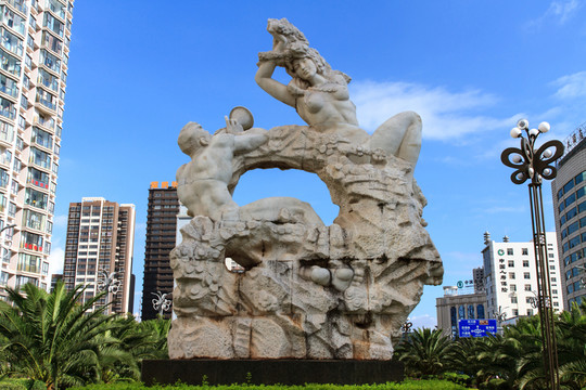 大理城市雕塑 上關(guān)花