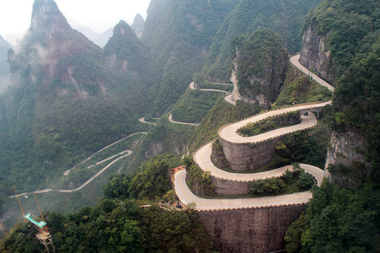 盤山路