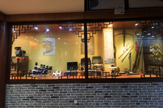 云南大理電影博物館 展品一角