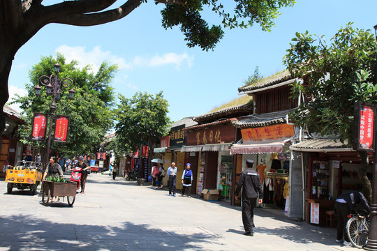 云南大理古城 古城街景
