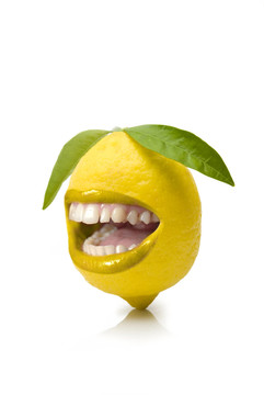 笑