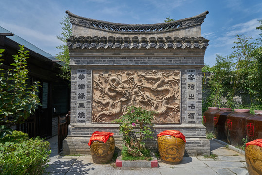 古照壁 影壁 高清