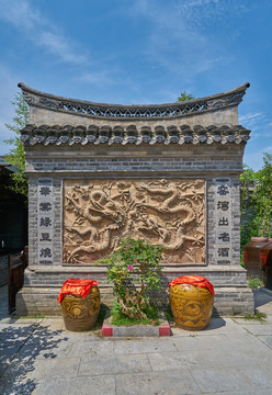 古照壁 影壁 高清