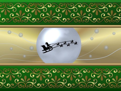 圣誕綠金