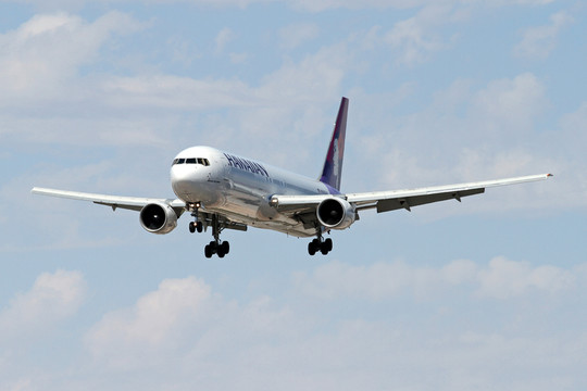 美國 民航 飛機降落