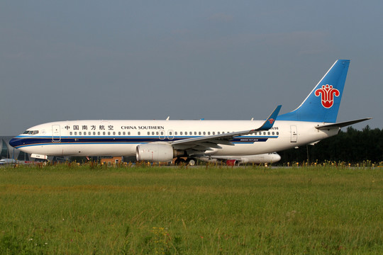 中國南方航空 飛機(jī) 準(zhǔn)備起飛