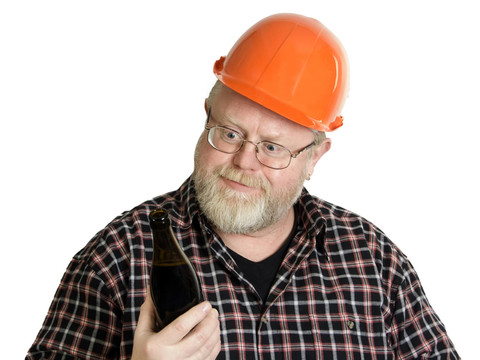 喝啤酒的人