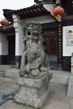 張居正故居 廠獅子