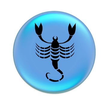 蝎子星座按鈕