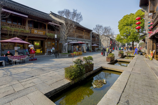 江南古鎮(zhèn)老街道