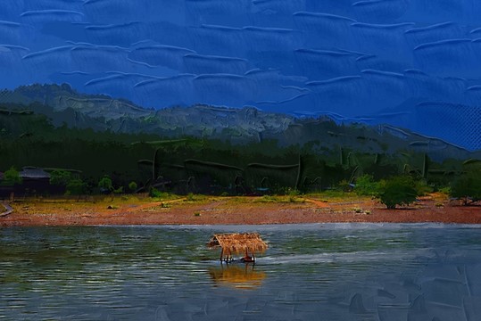 鄉(xiāng)村油畫