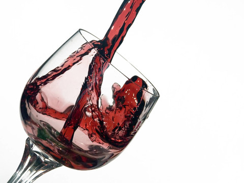 玻璃酒杯