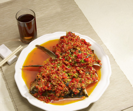 剁椒魚頭 中國(guó)菜