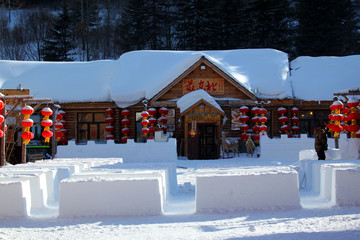 雪鄉(xiāng) 雪鄉(xiāng)風(fēng)景 中國(guó)雪鄉(xiāng)