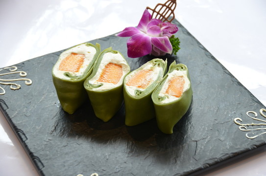 綠茶芒果班戟