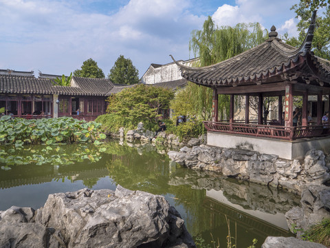 蘇州藝圃古建筑