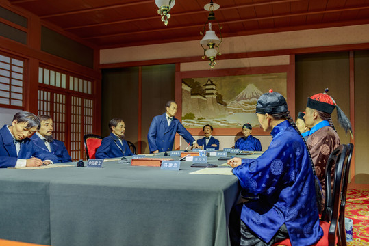馬關(guān)條約 馬關(guān)春帆樓談判