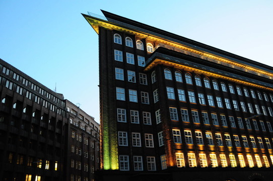 漢堡kontorhaus chilehaus
