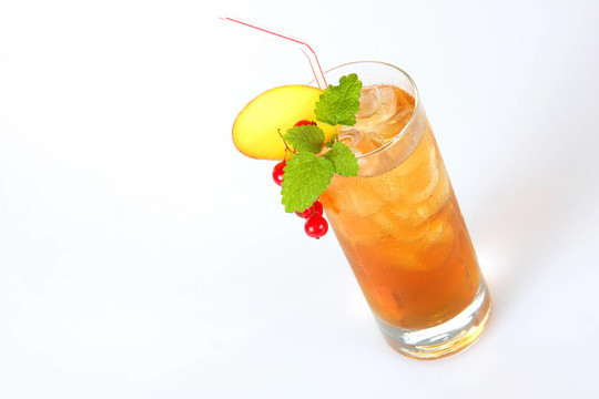 蜜桃冰茶