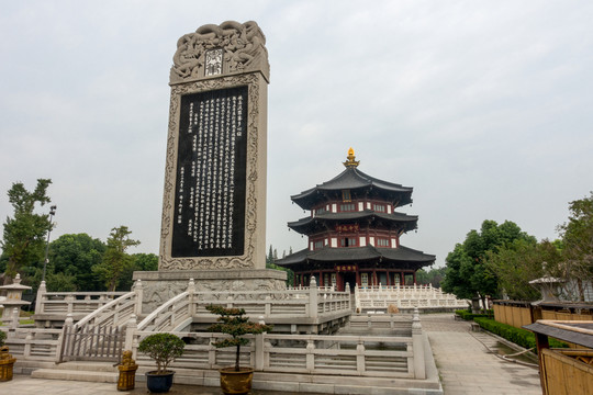 蘇州 寒山寺 詩詞碑