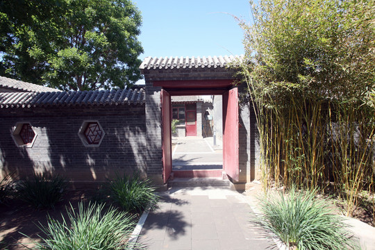 獨(dú)樂寺 寺廟 古建筑 薊縣