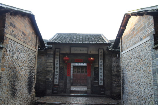 福建客家土樓小門
