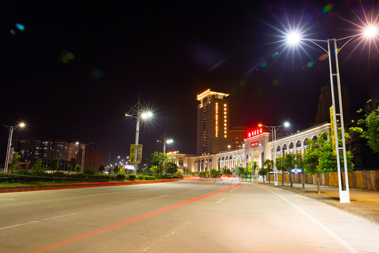 道路 酒店