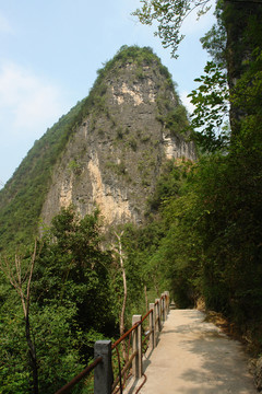 石柱溝原始風(fēng)貌