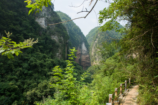 石柱溝原始風(fēng)貌