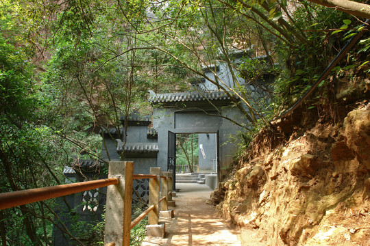 石柱溝景點(diǎn)大門