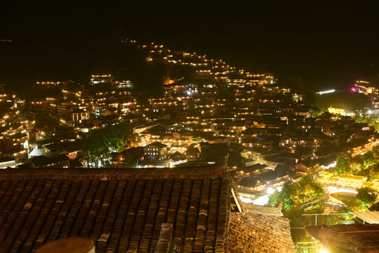 西江千戶苗寨夜景