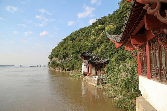 采石磯 馬鞍山 長江 三臺寺