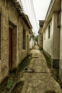 農(nóng)村巷道 道路